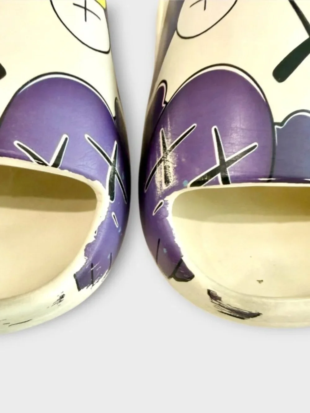 KAWS Elmo Pillow Moon Slippers Slides Sandals Size EU 44-45